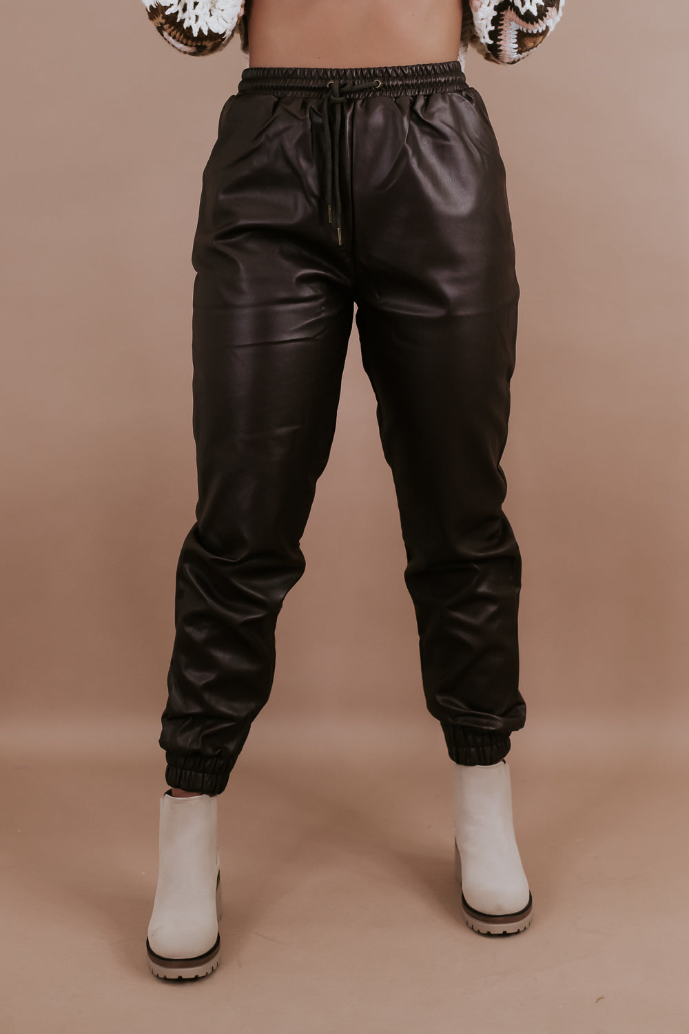 Faux Leather Cargo Pants – StyleAsh