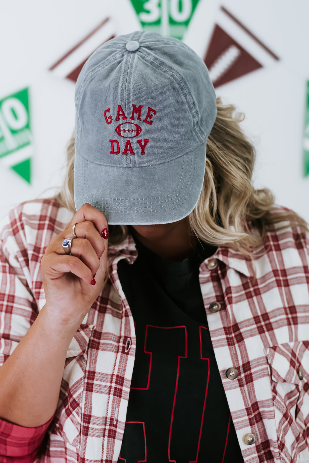 Game Day Hat, Grey