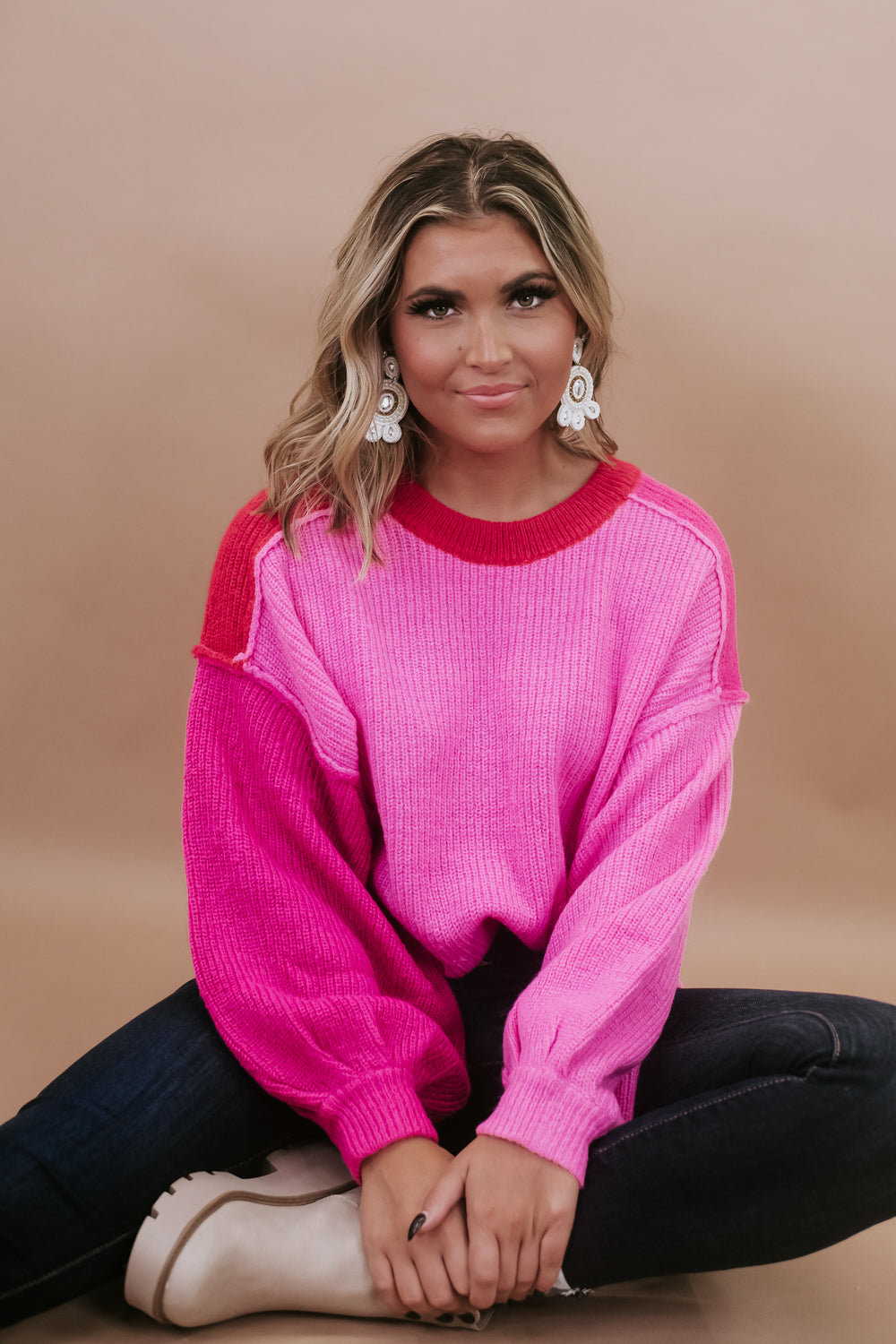 Bubblegum hot sale pink jumper