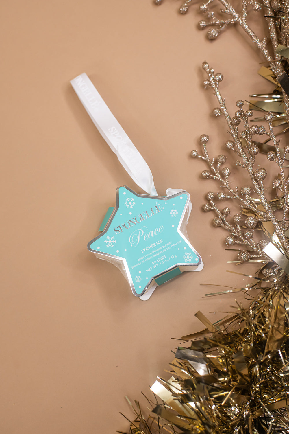 Peace  Holiday Star Ornament – Spongellé