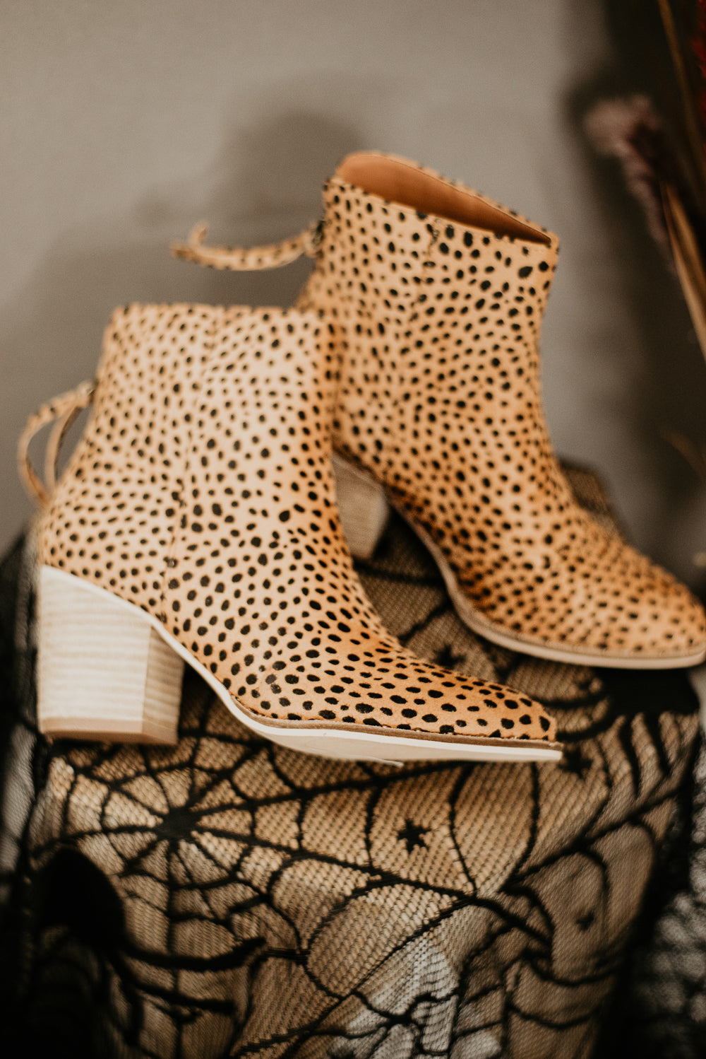 Cheetah booties sales