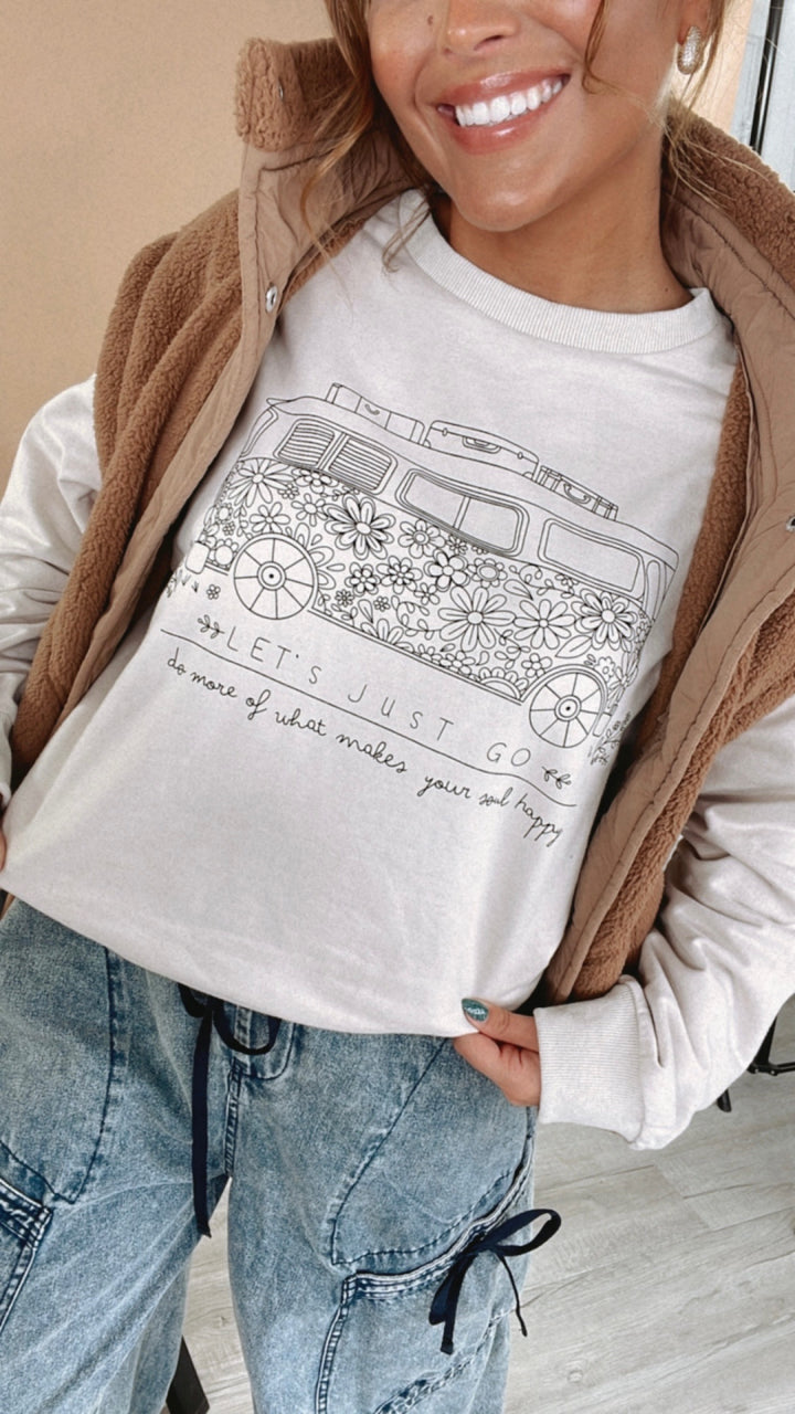 What Makes Your Soul Happy Crewneck Sweatshirt