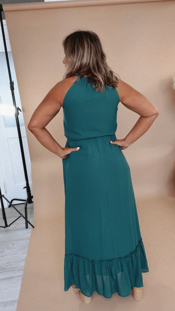 ECB Exclusive: Endless Memories Maxi Dress, Green