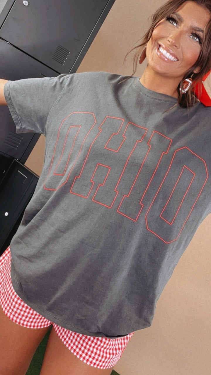 Oversized Ohio Graphic Tee