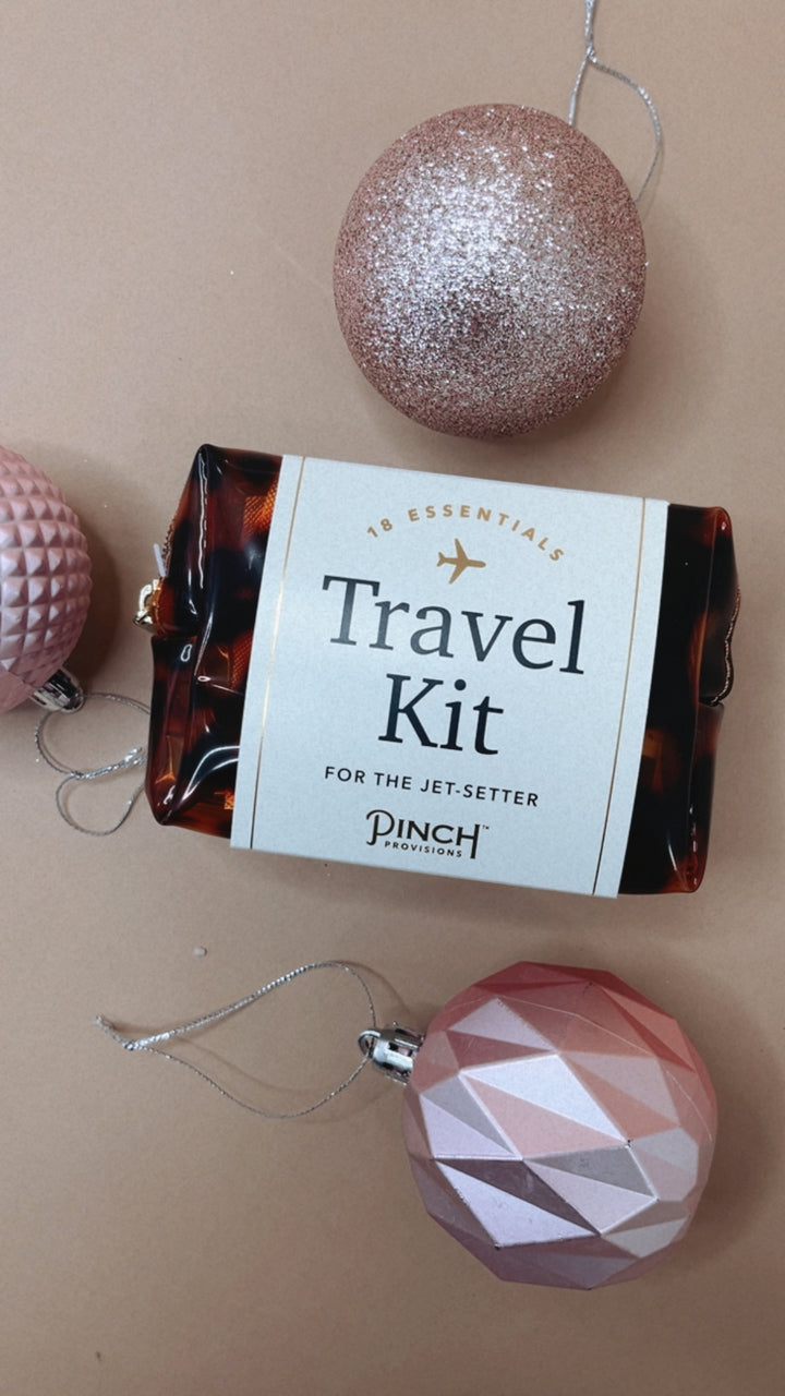 Tortoise Shell Travel Kit