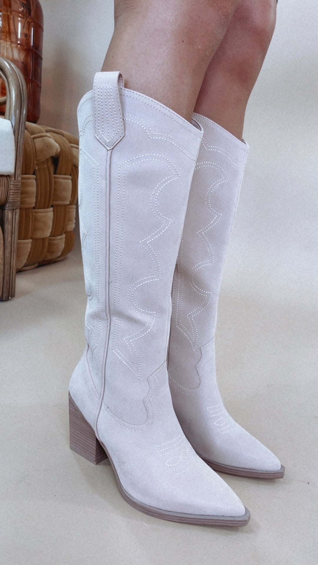 Tex Cowgirl Boot, Blush