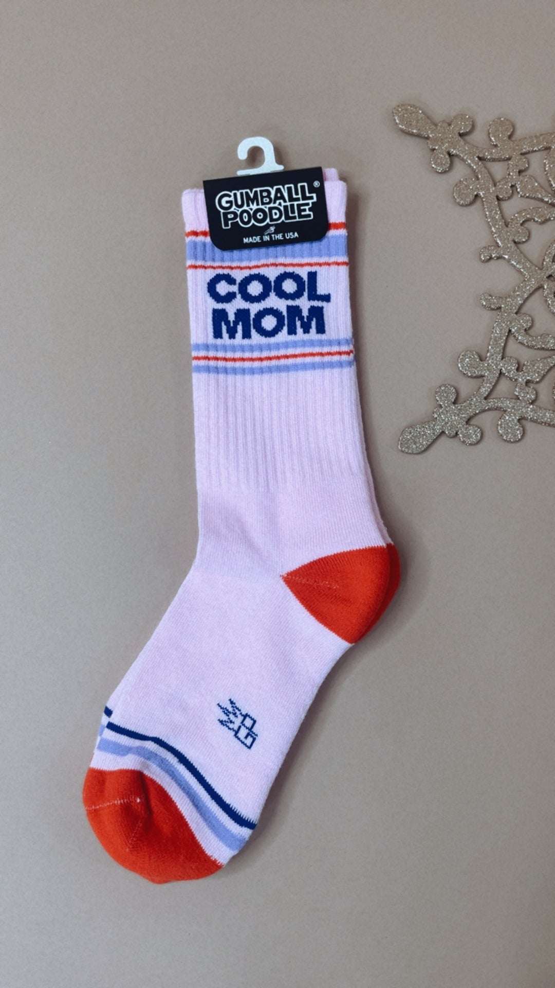 Cool Mom Gym Crew Socks