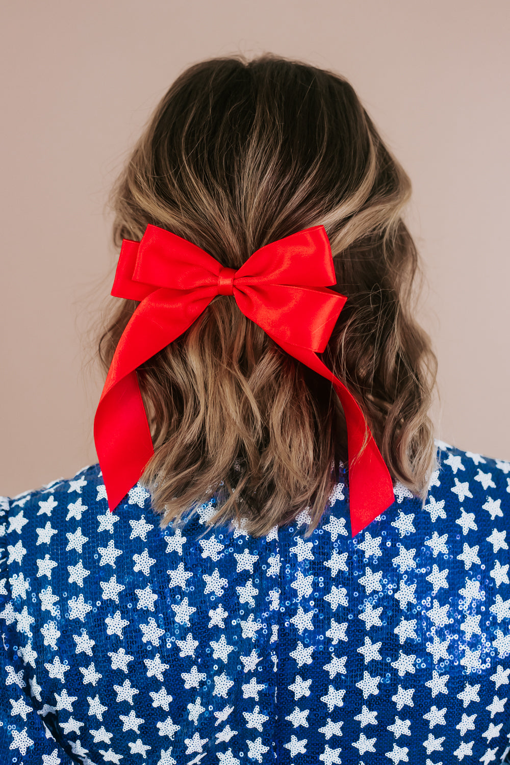 Red Hair Bow