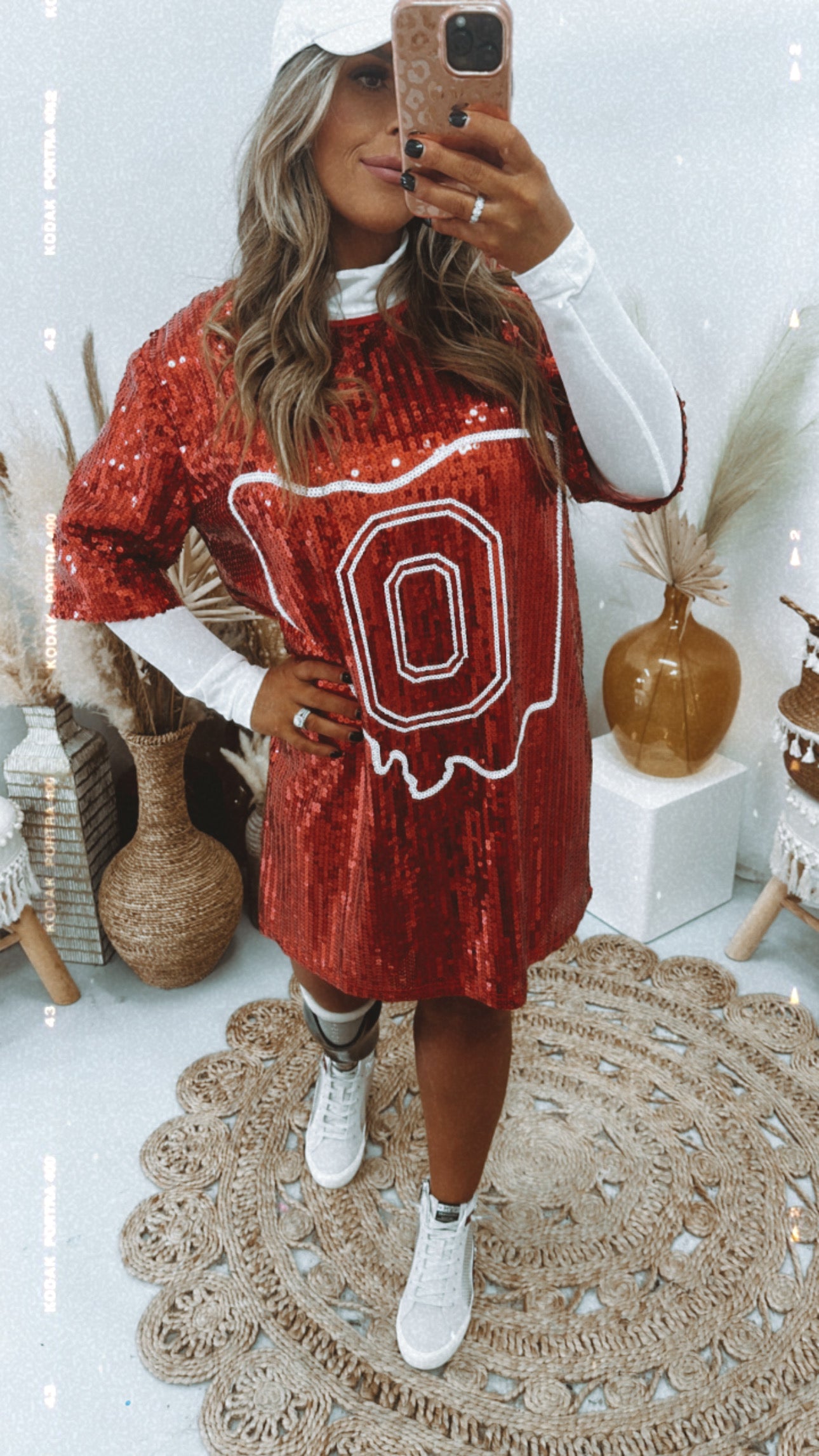 OH Spirit Sequin Dress, Red – Everyday Chic Boutique