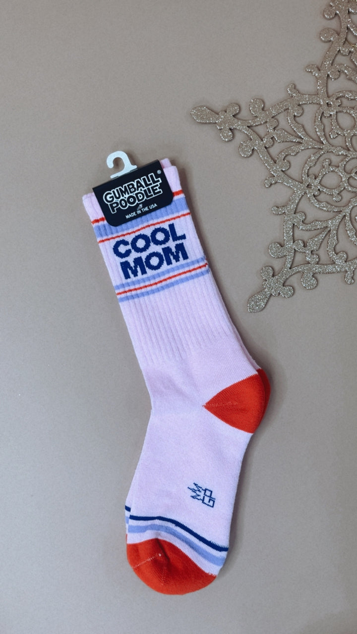 Cool Mom Gym Crew Socks