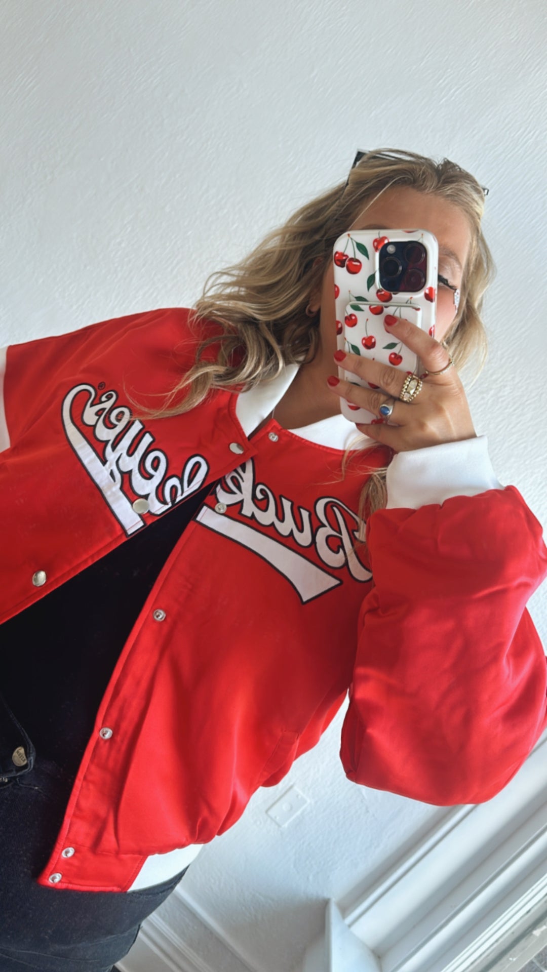 MVP Ohio Varsity Jacket, Red