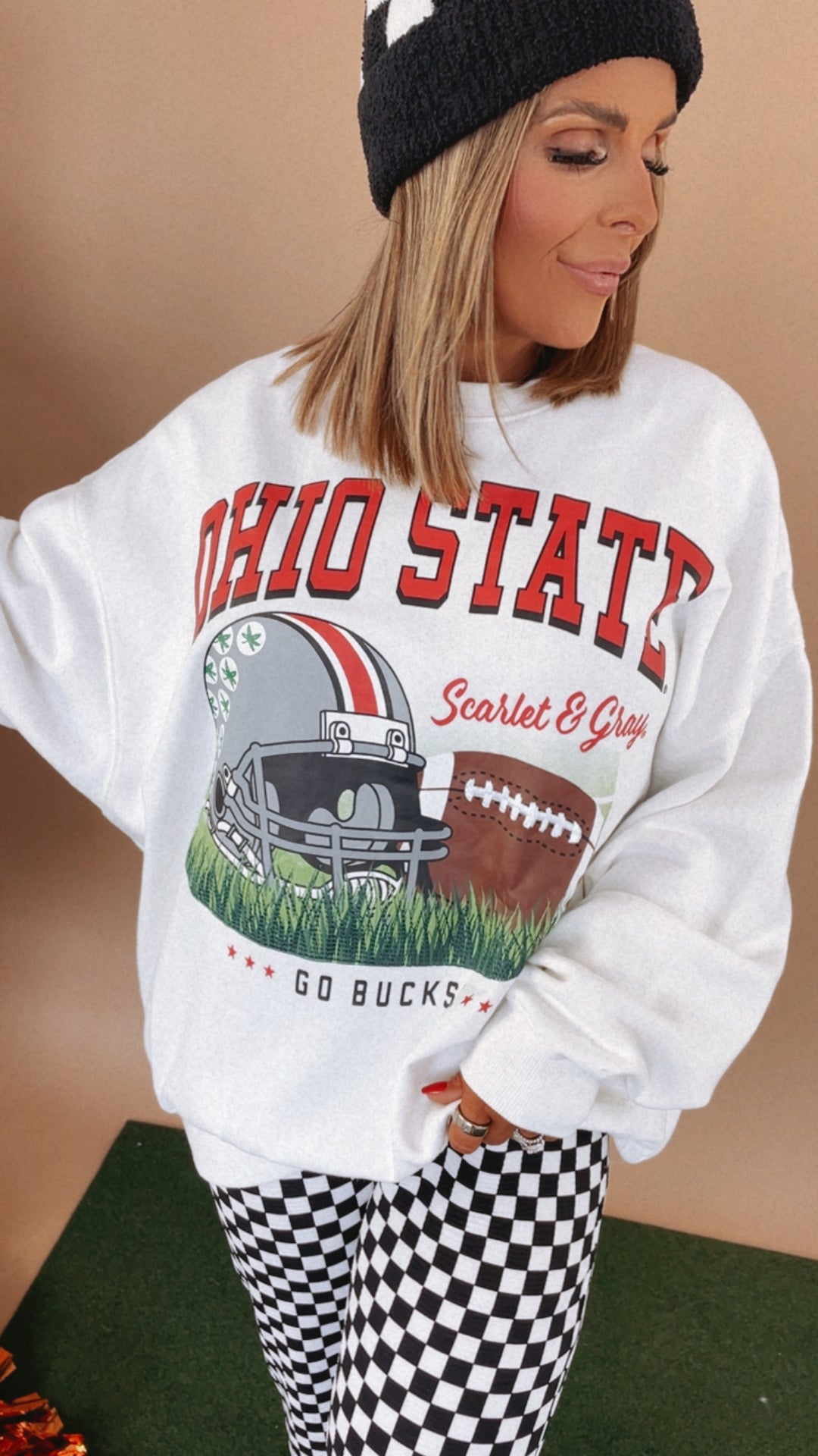 Huddle Up Ohio Crewneck Sweatshirts