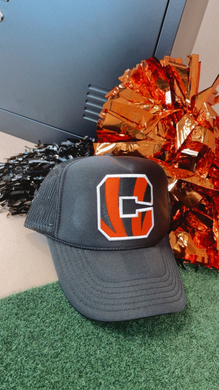 Gameday Cincy Trucker Hat, Black