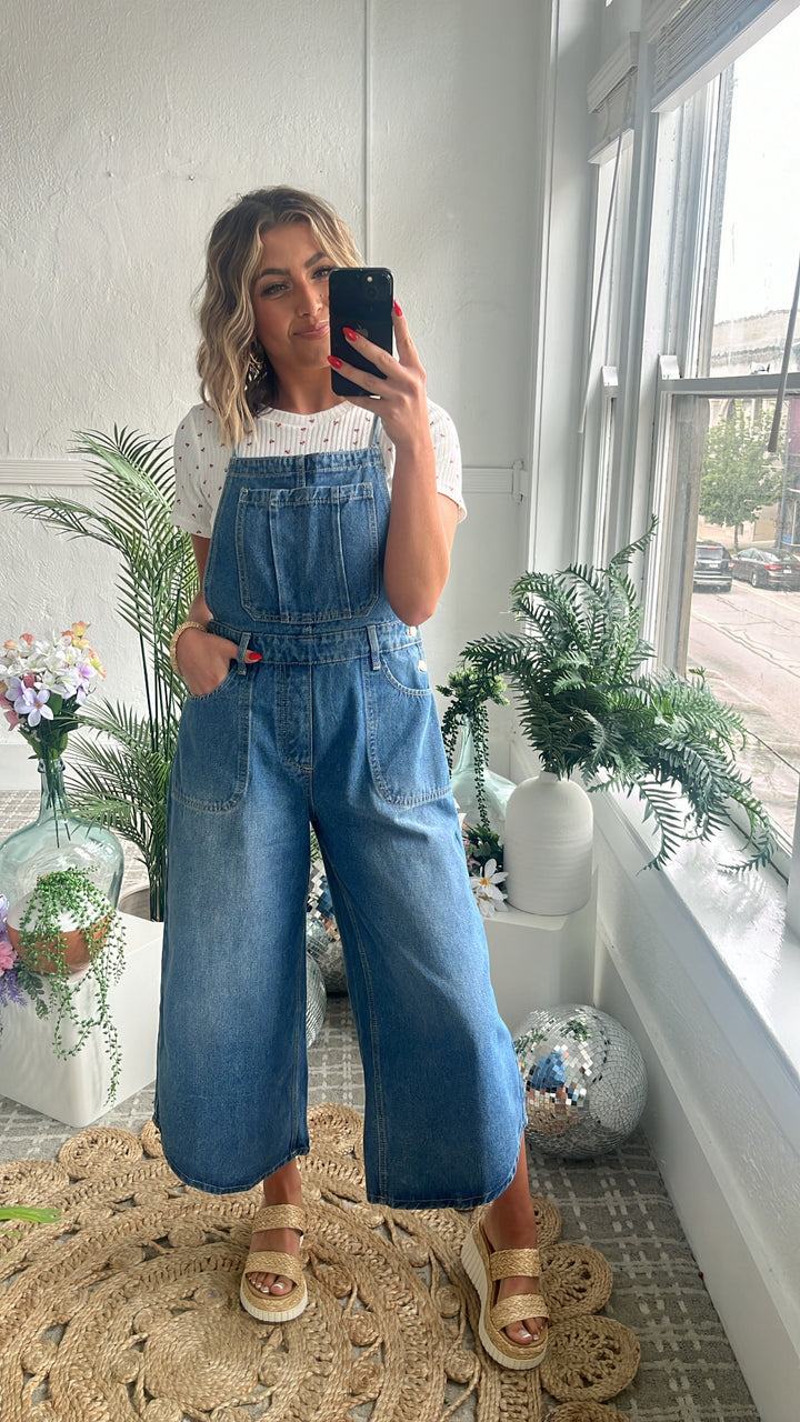 Oli & Hali: Denim Midlength Overall