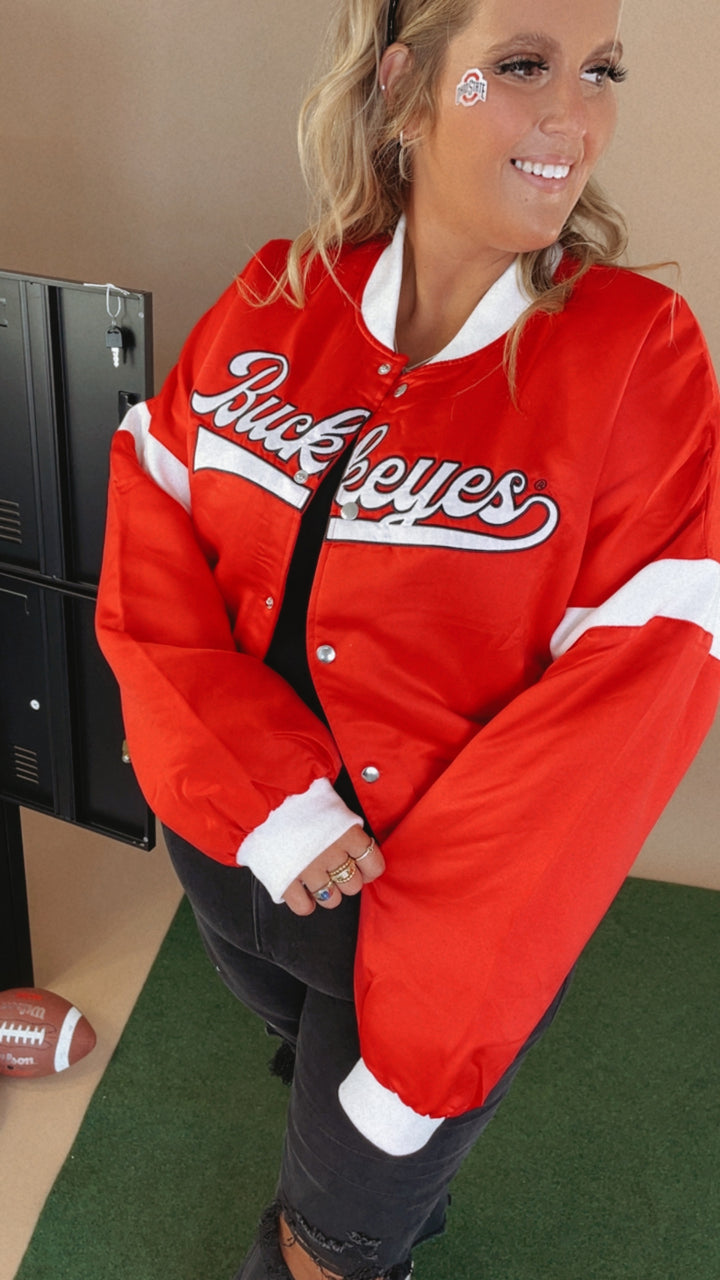 MVP Ohio Varsity Jacket, Red