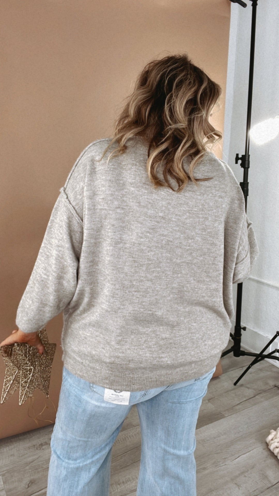 All Cozy Oversized Sweater, Mocha