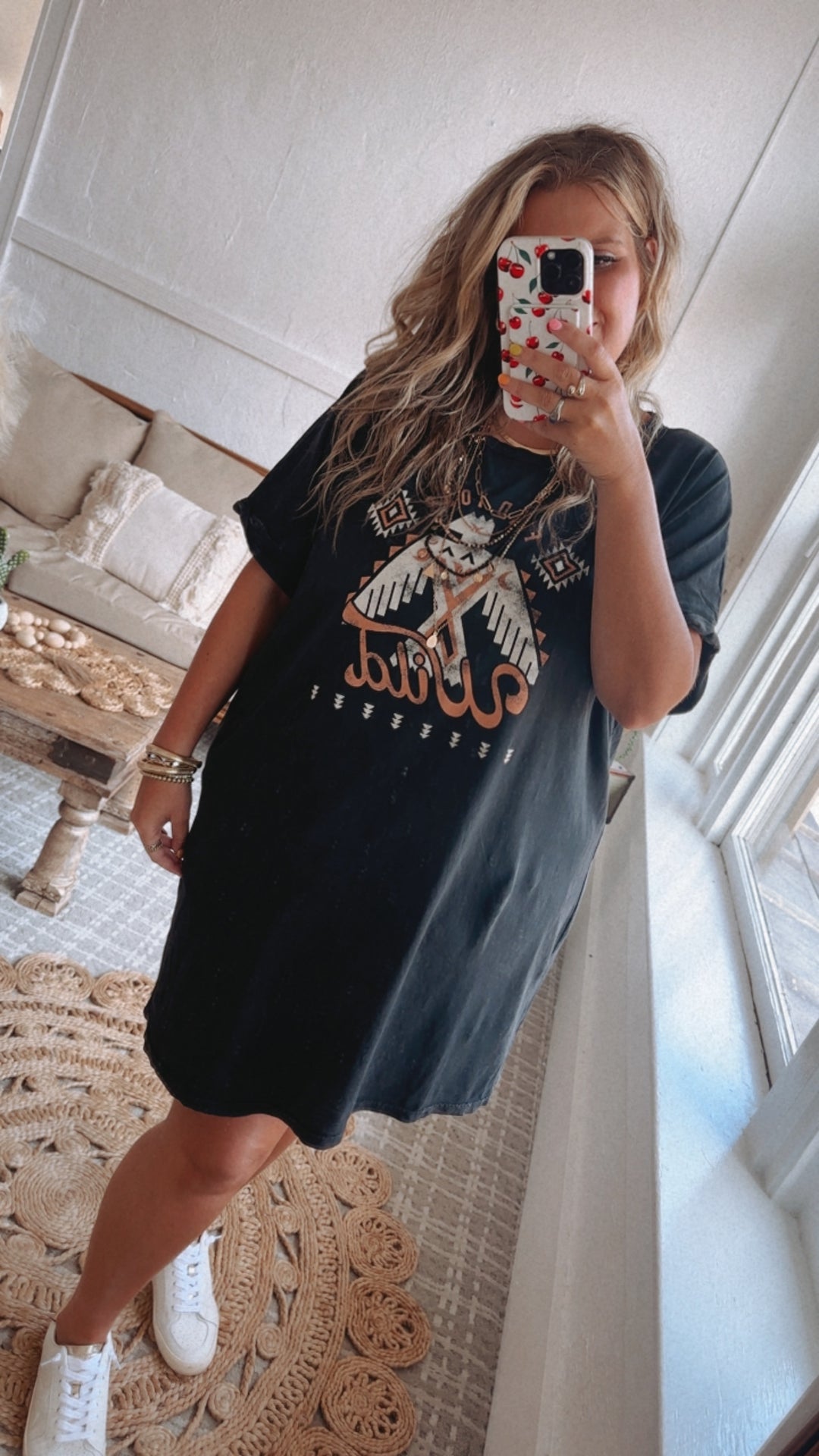 Find Your Wild Graphic Tee Dress