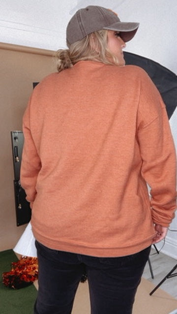 Tailgate Club Crewneck , Orange