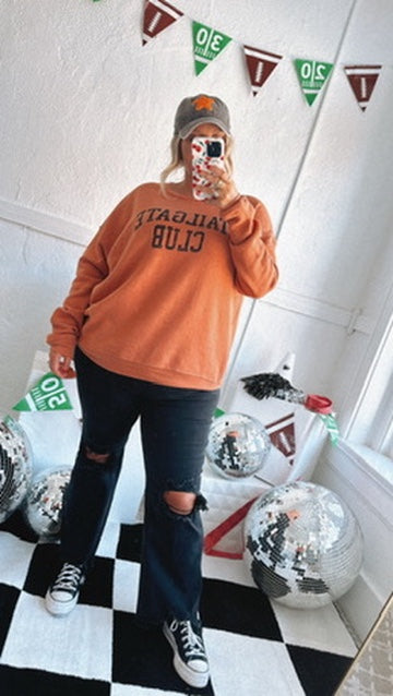 Tailgate Club Crewneck , Orange