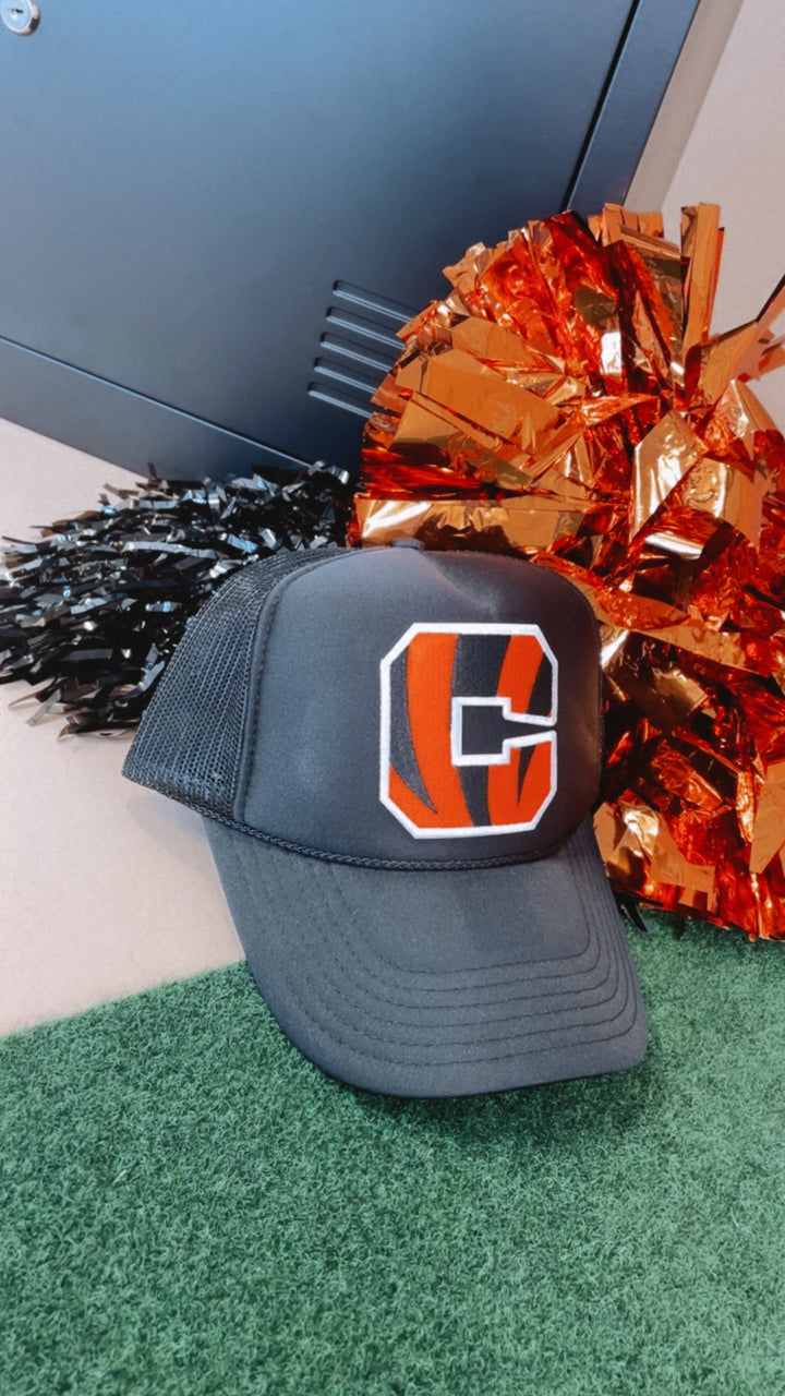 Gameday Cincy Trucker Hat, Black