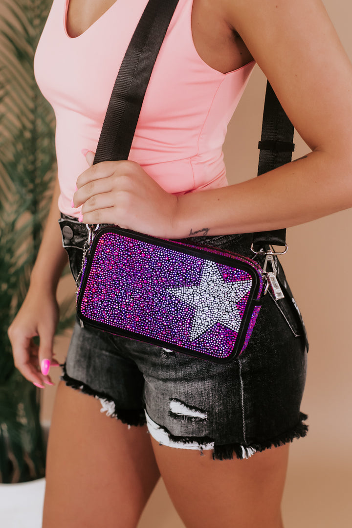 VH Mini Meme Bag, Rhinestone Multi