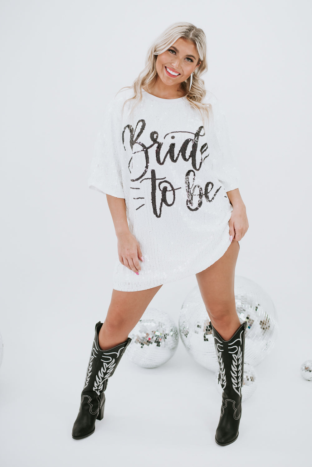 Astros White Sequin Dress – Beauty Bar Boutique SA