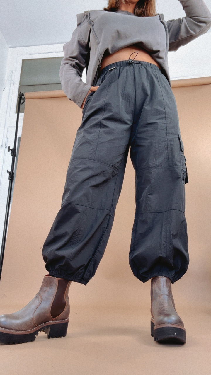 Get Going Cargo Pants, Black