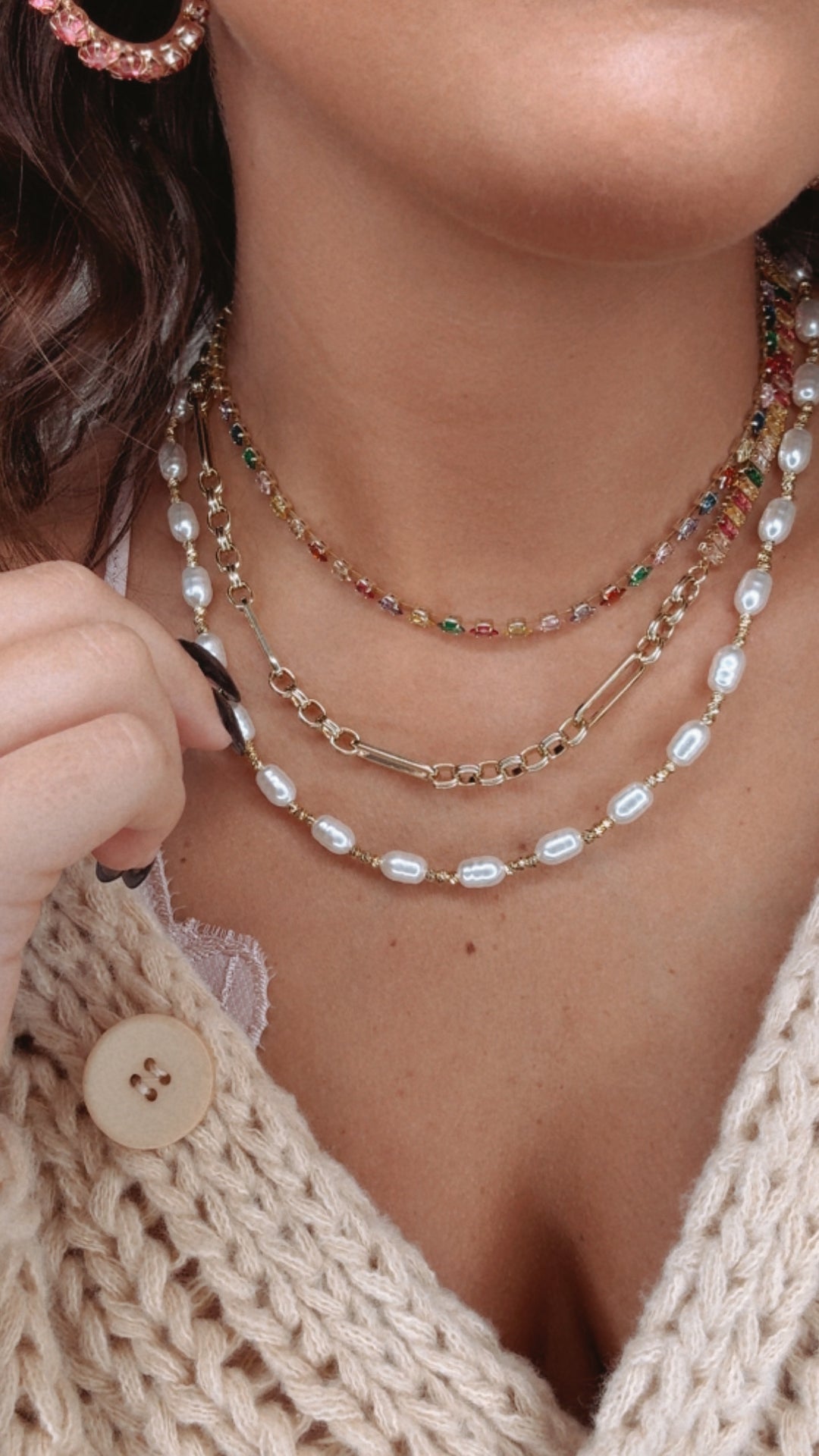 Treasure Jewels: Pearl Chic Necklace