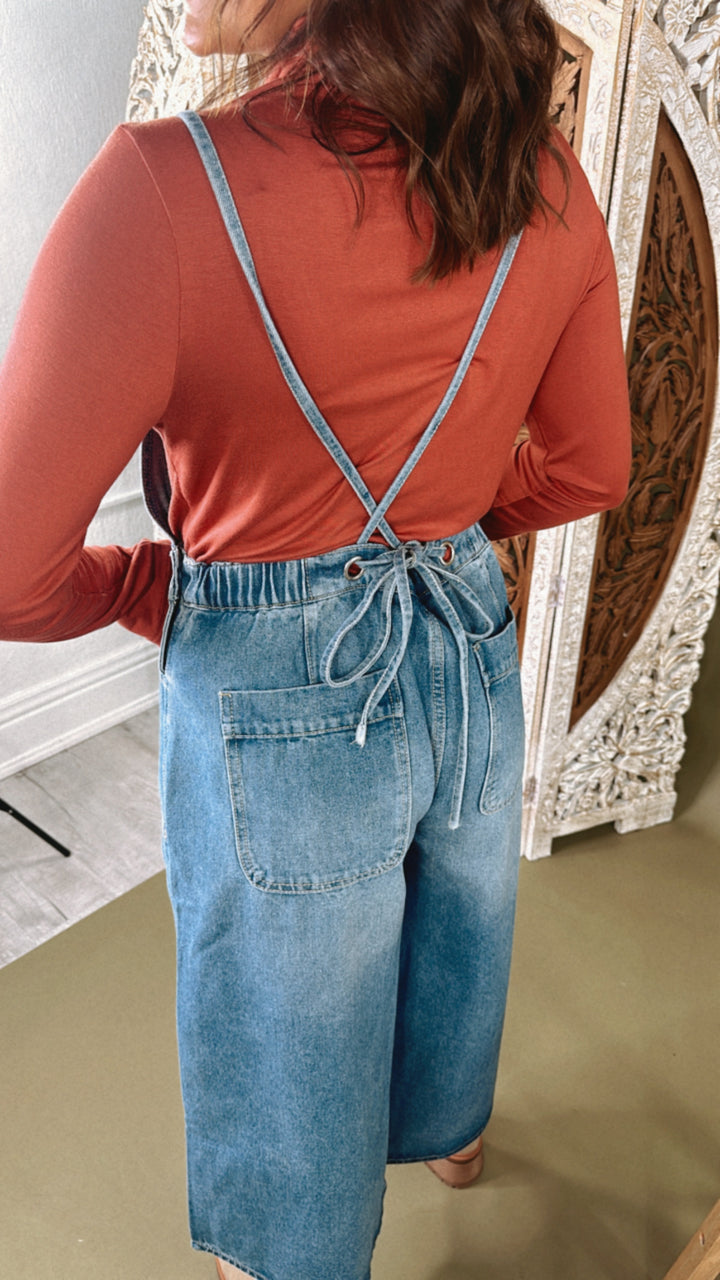 Oli & Hali: Denim Midlength Overall