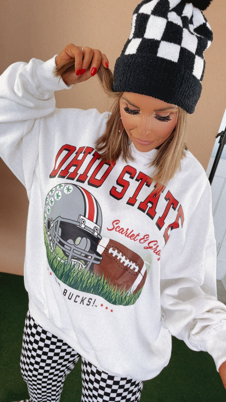 Huddle Up Ohio Crewneck Sweatshirts