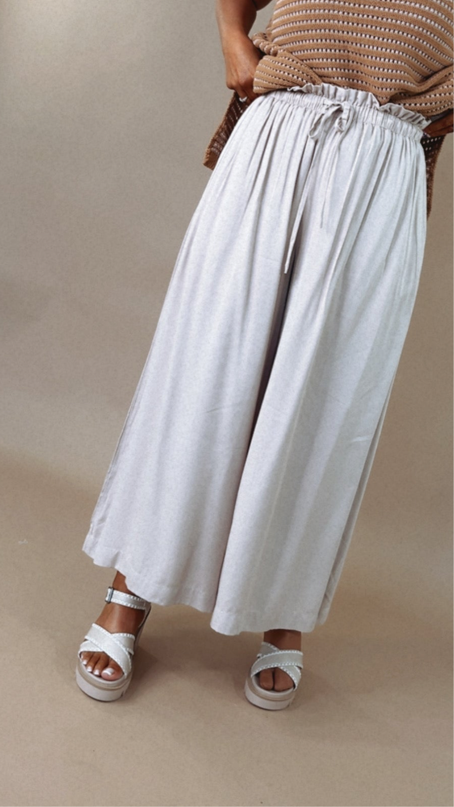 Weekend Wear Wide Leg Pant, Shell