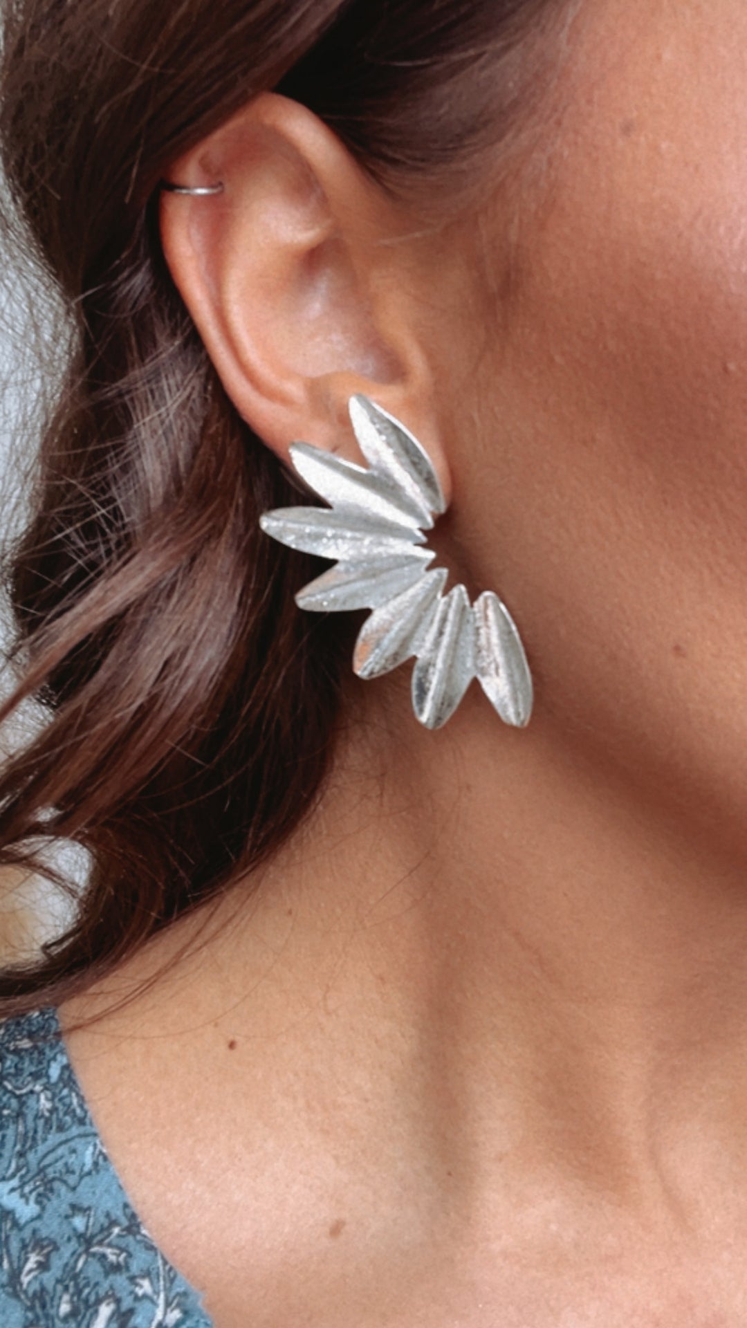 Treasure Jewels: Abientot Silver Earring