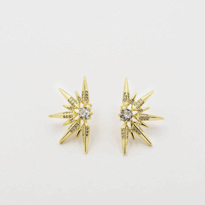 Treasure Jewels: Half Stellar Gold Earring