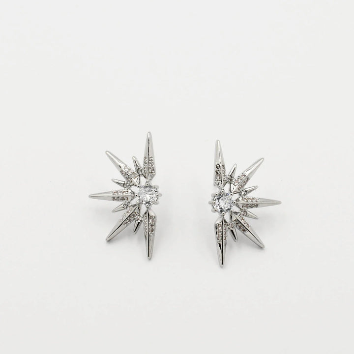 Treasure Jewels: Half Stellar Silver Earring