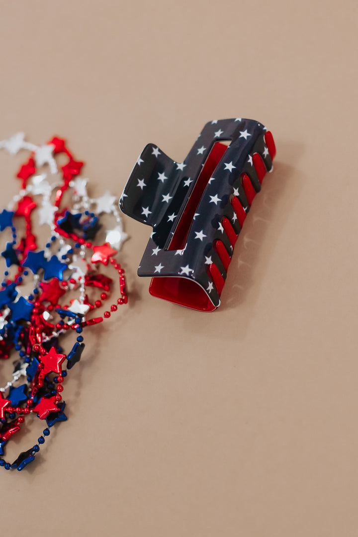 Fourth Of July Star Hair Clip