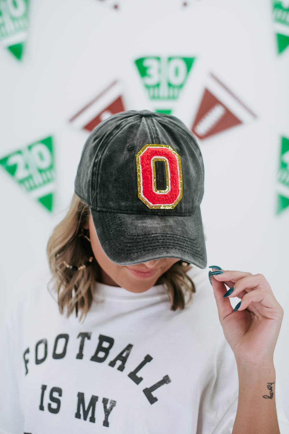 Distressed Ball Cap, Red – Everyday Chic Boutique