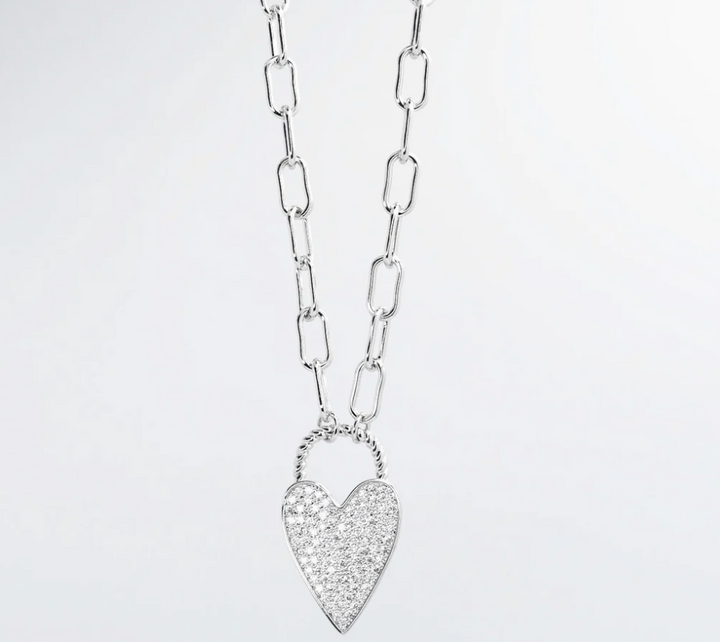 Treasure Jewels: True Love Silver Necklace