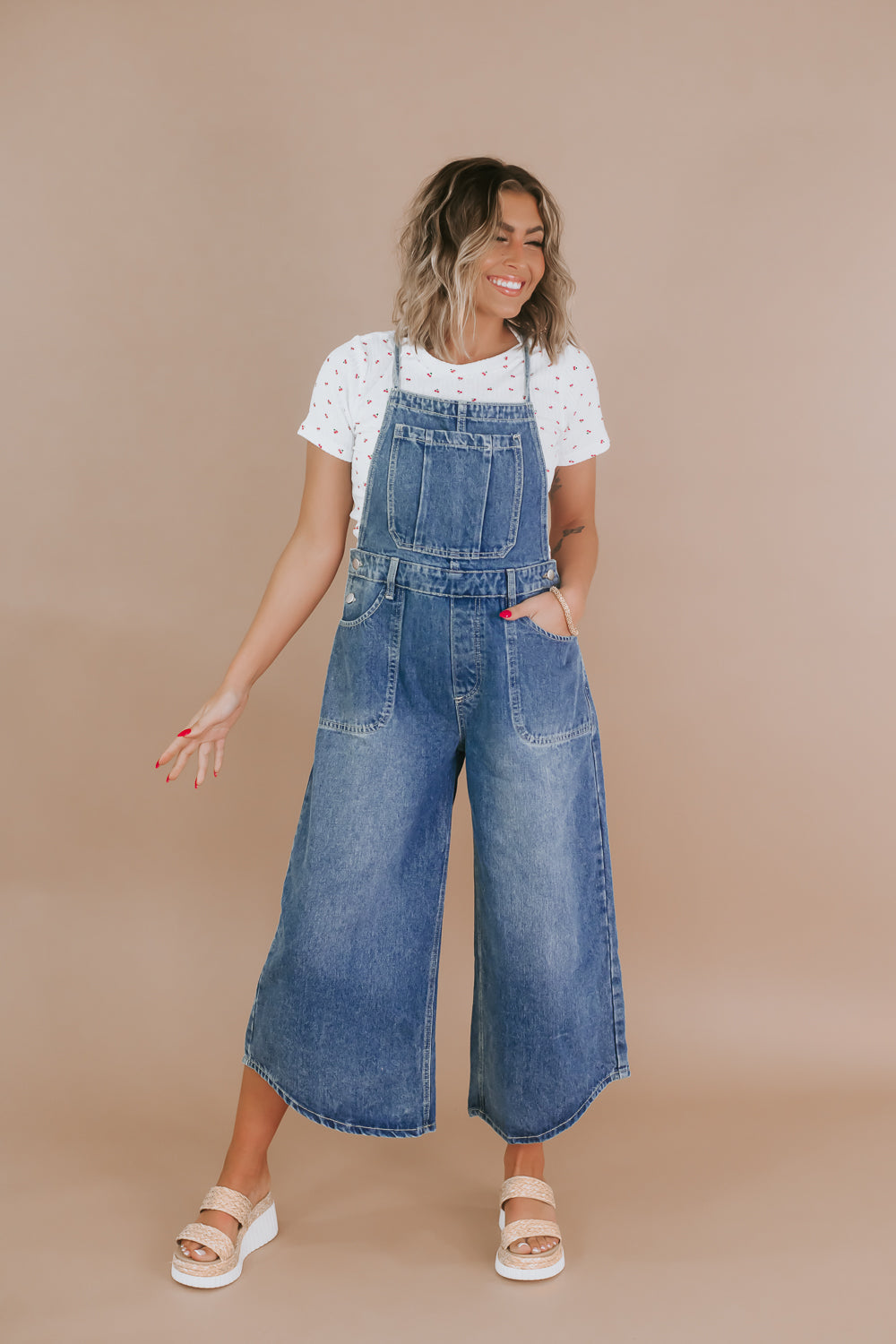 Oli & Hali: Denim Midlength Overall