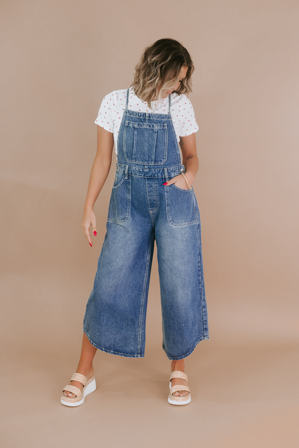 Oli & Hali: Denim Midlength Overall