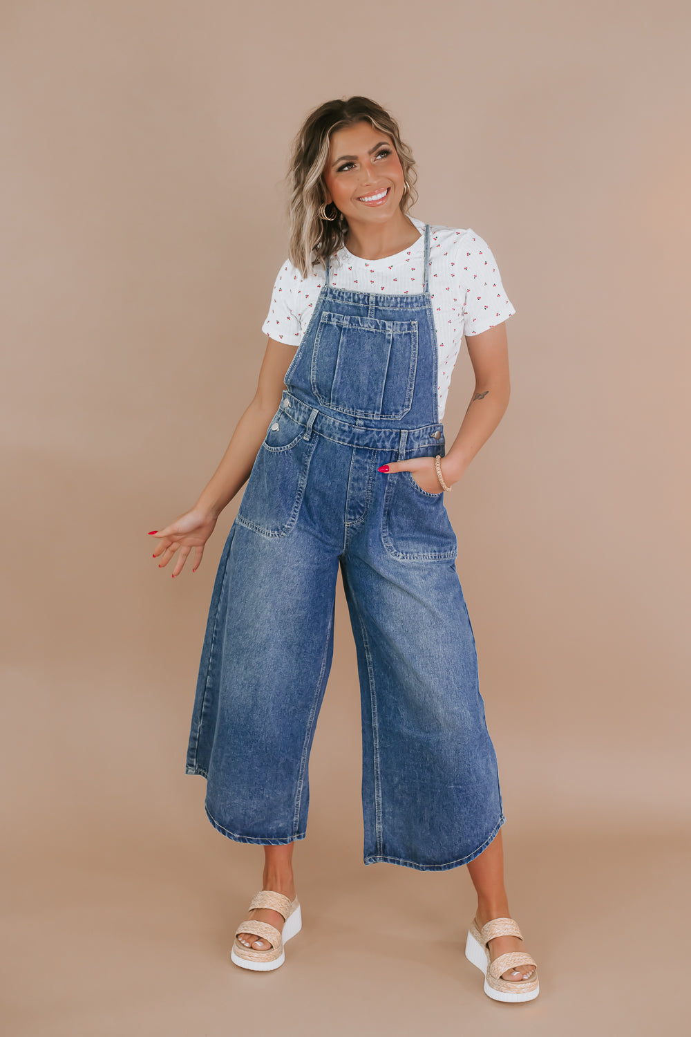 Oli & Hali: Denim Midlength Overall