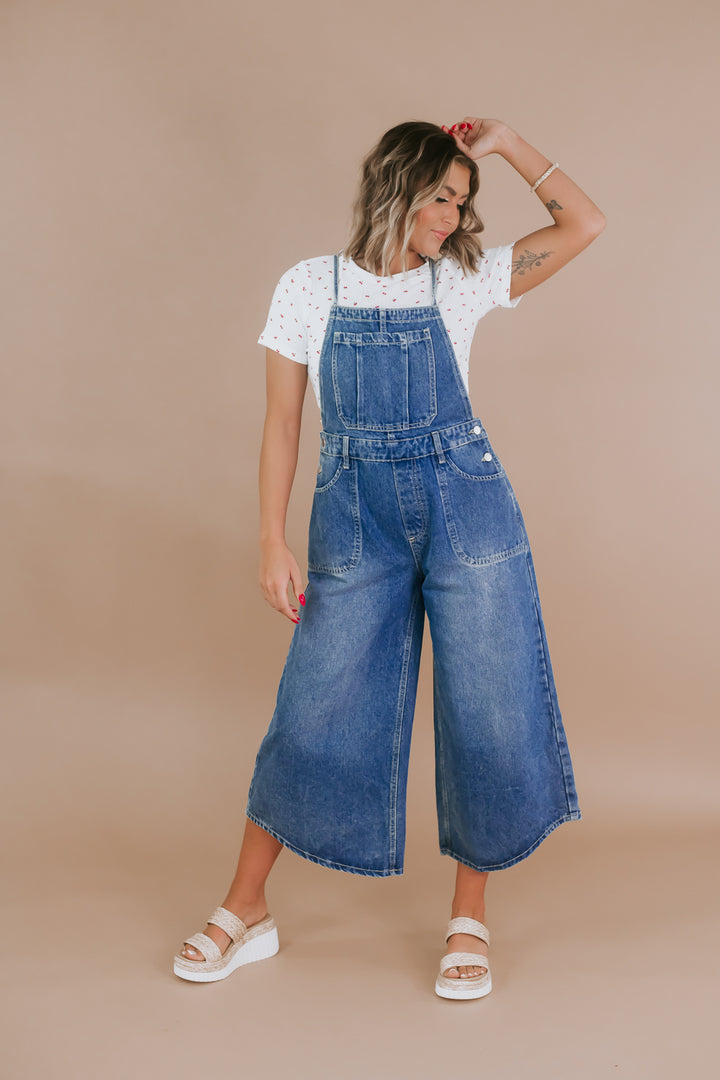 Oli & Hali: Denim Midlength Overall