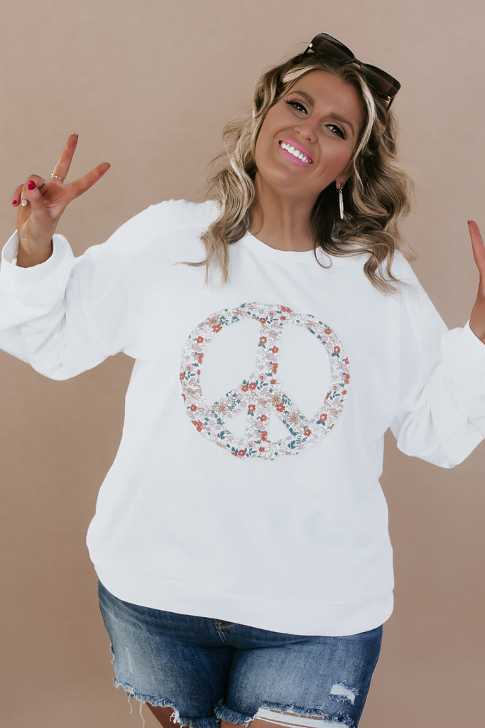 Peace by Piece  Secondhand Sweater, Leggings and White Tennis