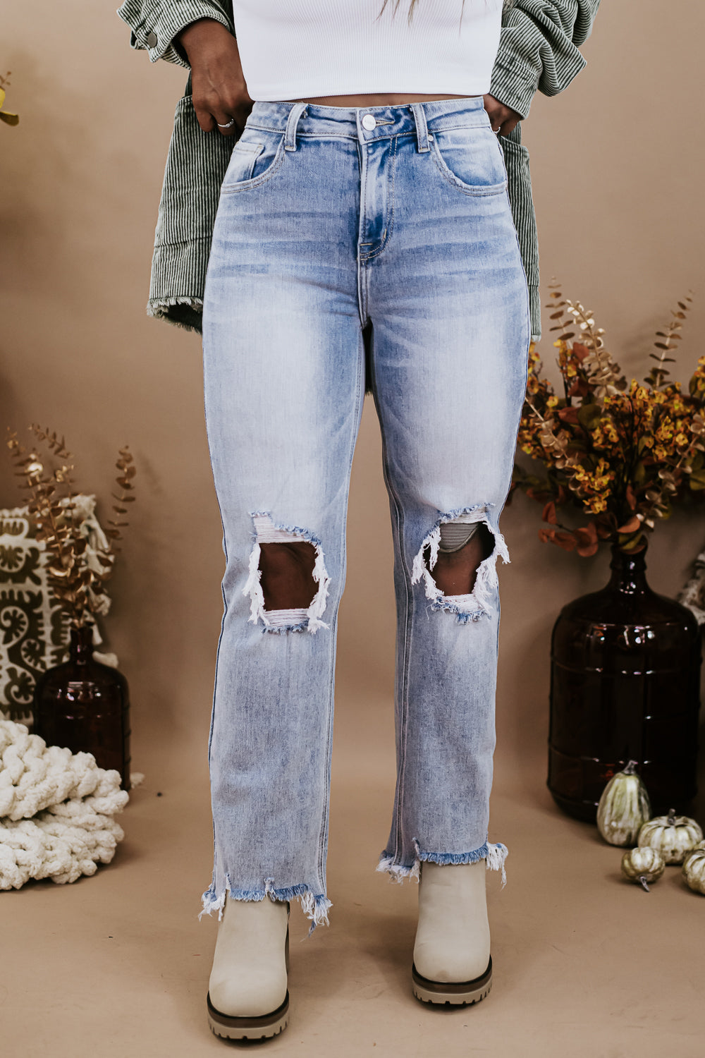 Styling Mom Jeans for Fall - A Good Hue