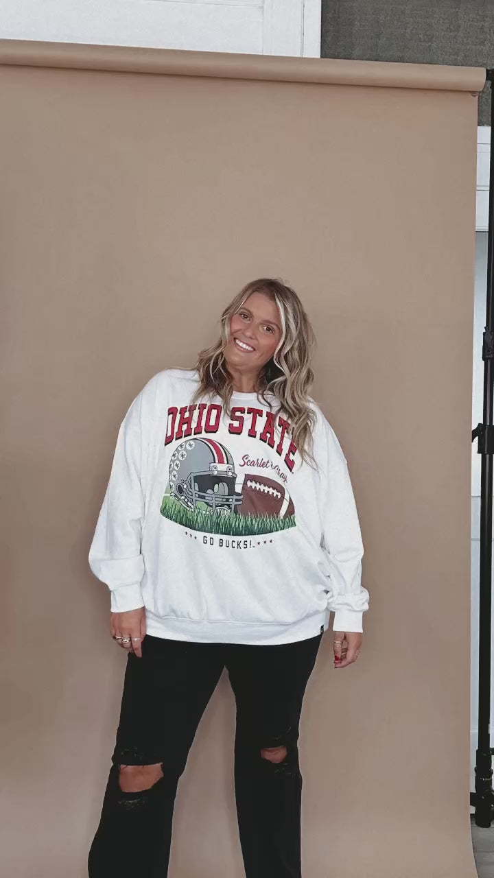 Huddle Up Ohio Crewneck Sweatshirts