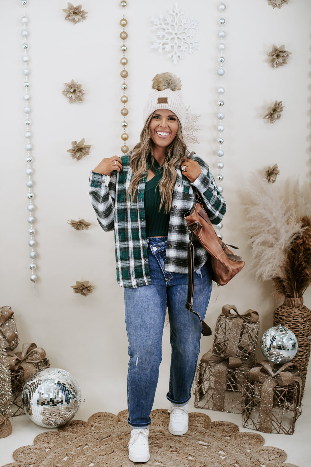 Season To Season Flannel , Orange/Black – Everyday Chic Boutique