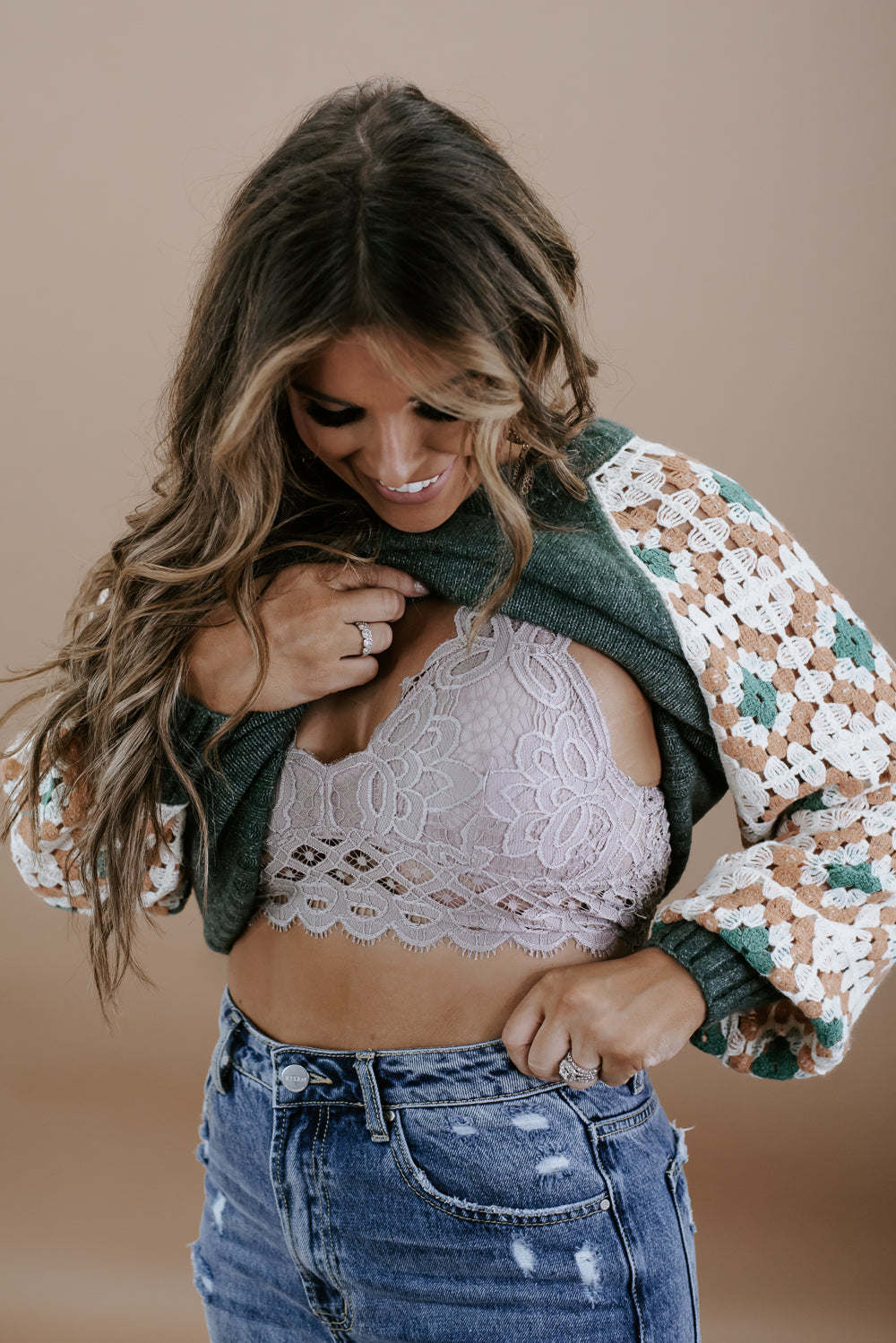 Opening Day Bralette, Dark Taupe – Everyday Chic Boutique